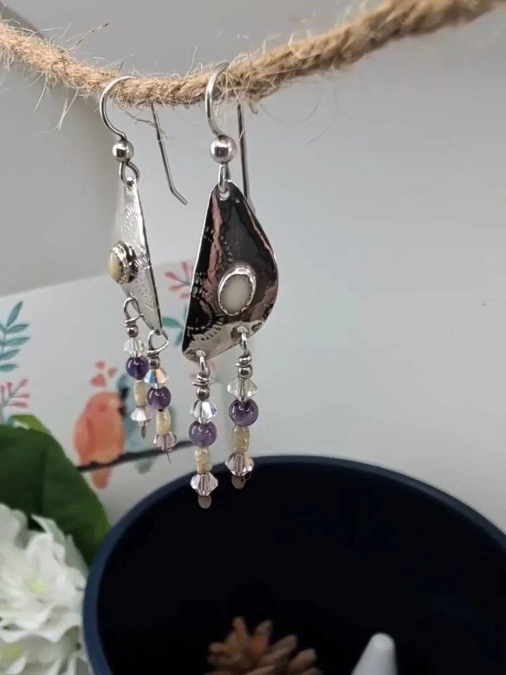 Handmade hand hammered